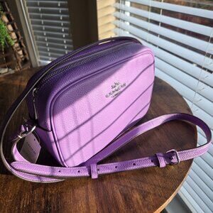 Coach Iris Jamie Camera Bag in Pebbled Leather